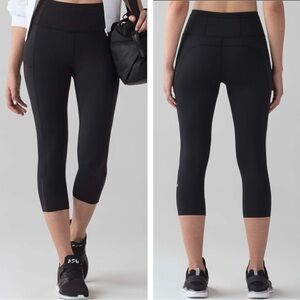Fast & Free Crop II *Nulux - 19” - size 4 - Black (first release)